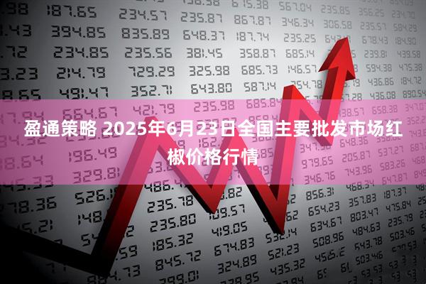 盈通策略 2025年6月23日全国主要批发市场红椒价格行情